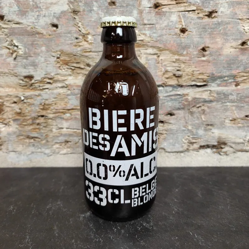 BIÈRE DES AMIS alk.frei 0.0%, Belgian Blonde alkoholfrei, Belgien