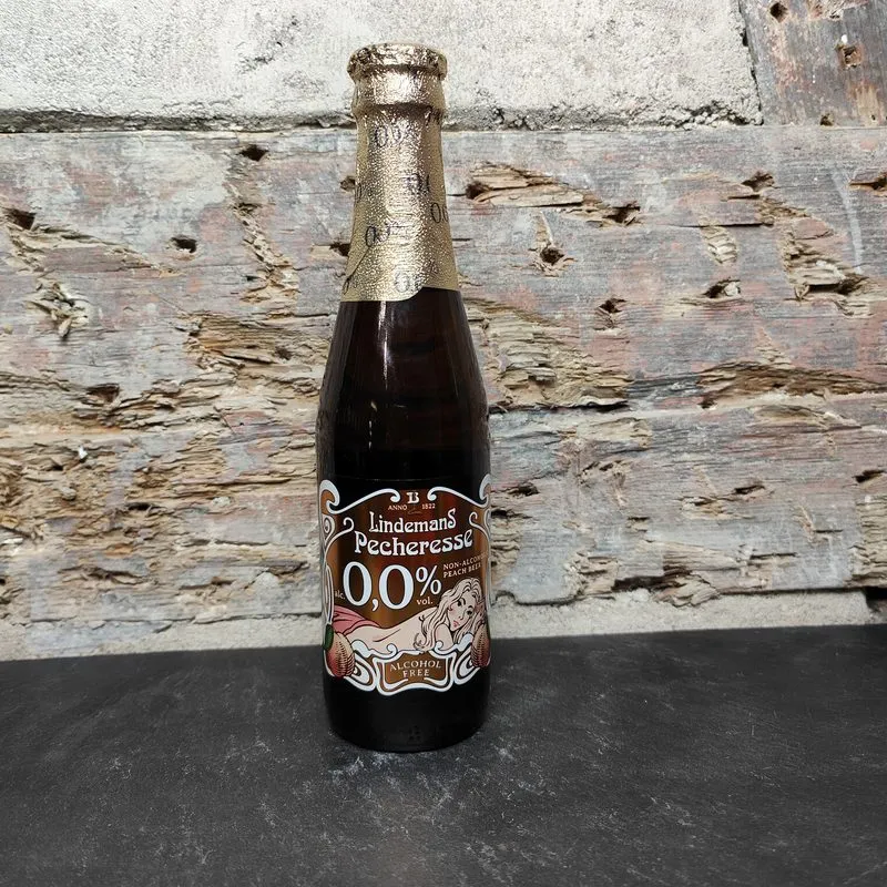 Lindemans Pecheresse ohne Alkohol, Fruchtbier Pfirsich alkoholfrei, Belgien