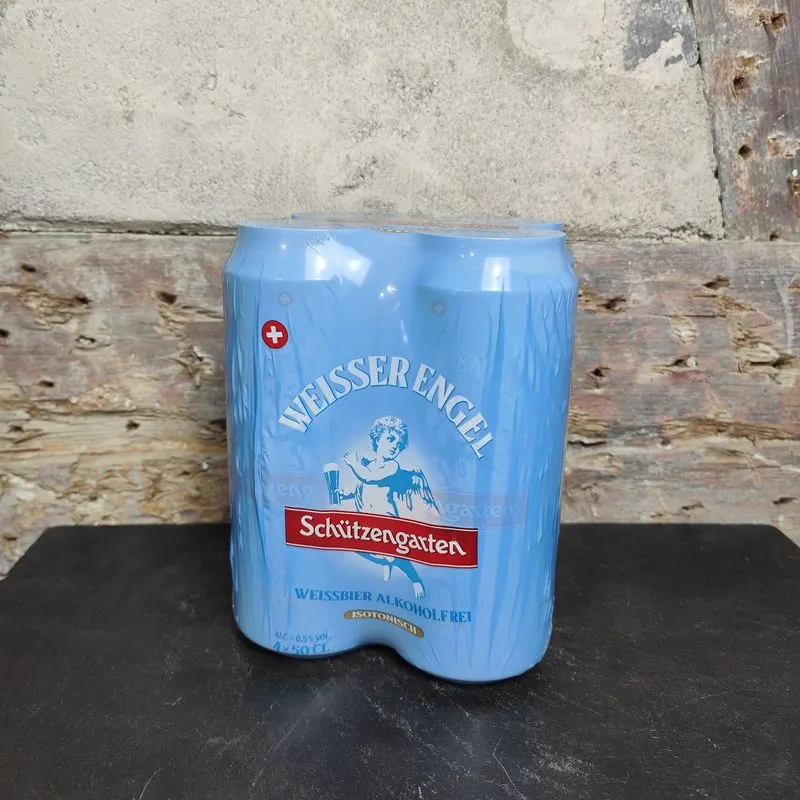 Schützengarten Weisser Engel alk.frei, Weissbier alkoholfrei, Schweiz
