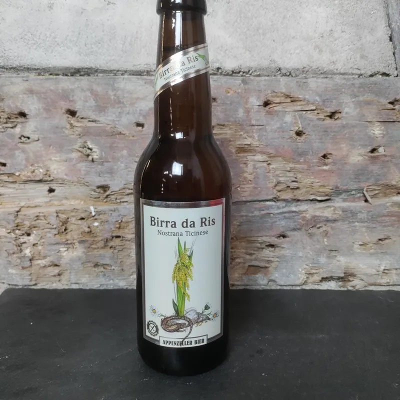 Appenzeller Birra da Ris glutenfrei, Reisbier, Schweiz