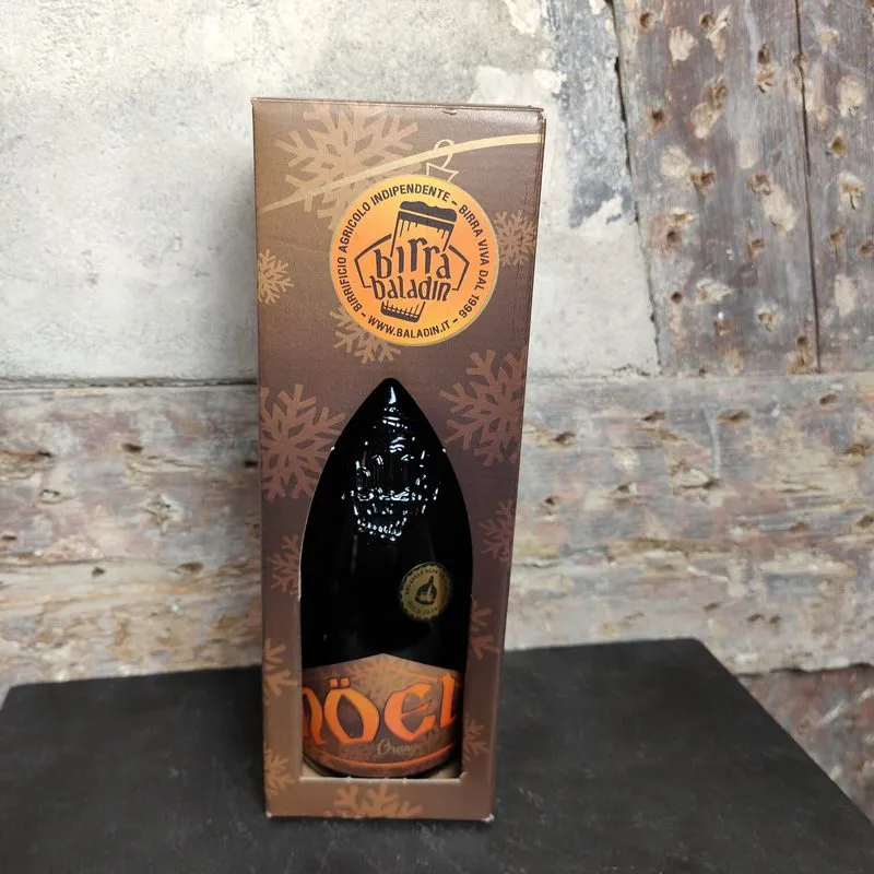 Baladin Noel Orange Cacao, Dunkles Spezialbier mit Orange und Kakao, Italien