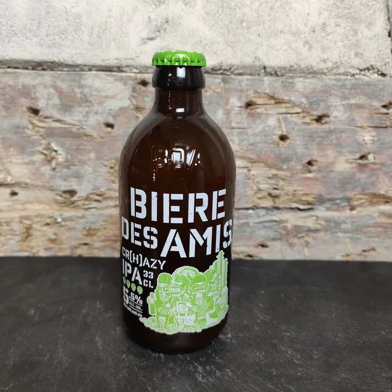 BIÈRE DES AMIS Cr(h)azy IPA, Hazy IPA, Belgien