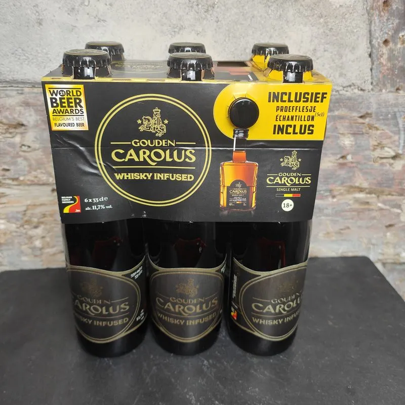 Carolus Whiskey Infused, Belgian Strong Dark Ale Spirit Flavoured, Belgien