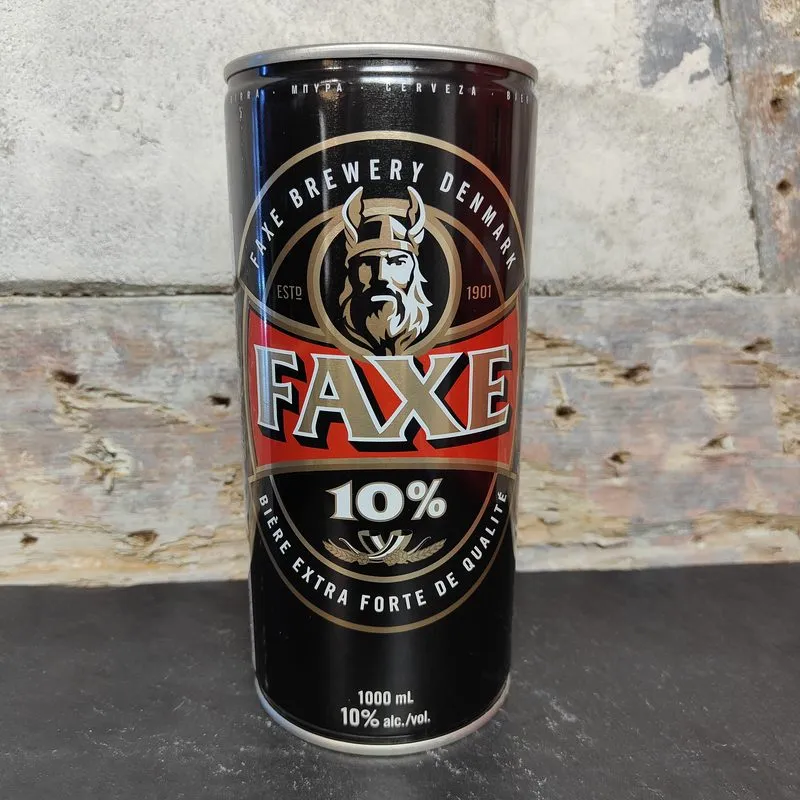 Faxe 10%, Strong Lager, Dänemark