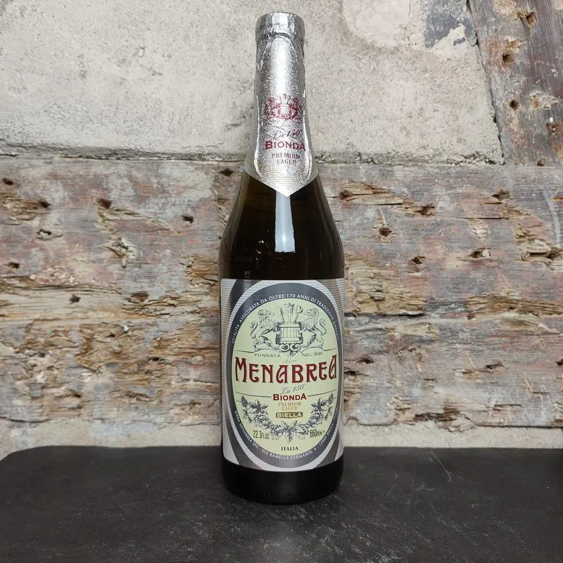 Menabrea Bionda Grande, Lager, Italien