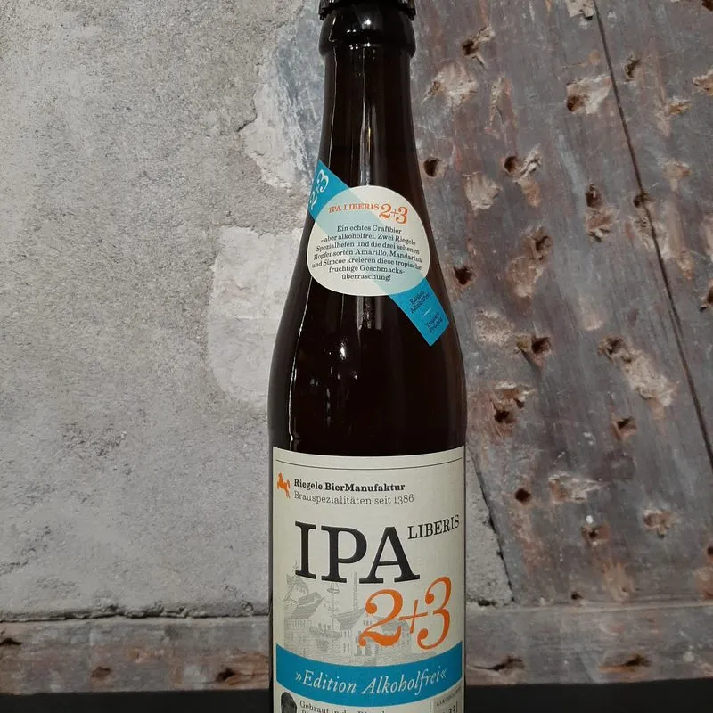 Riegele IPA Liberis 2+3 alkoholfrei, IPA, Deutschland