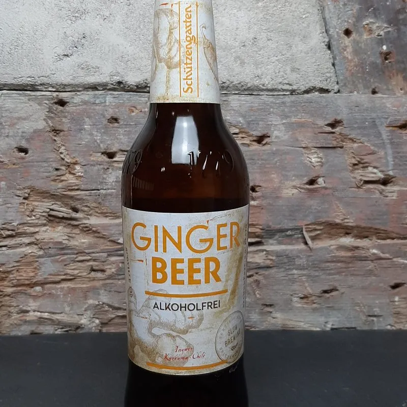 Schützengarten Ginger Beer alkoholfrei, Bier mit Zusätzen alk.frei, Schweiz