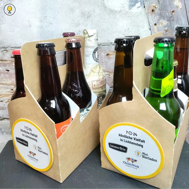 6er-Träger internationale Biere, international