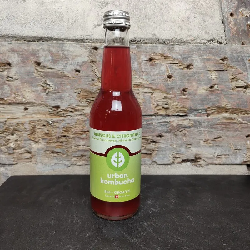 Urban Kombucha Hibiskus & Zitronengras, Schweiz