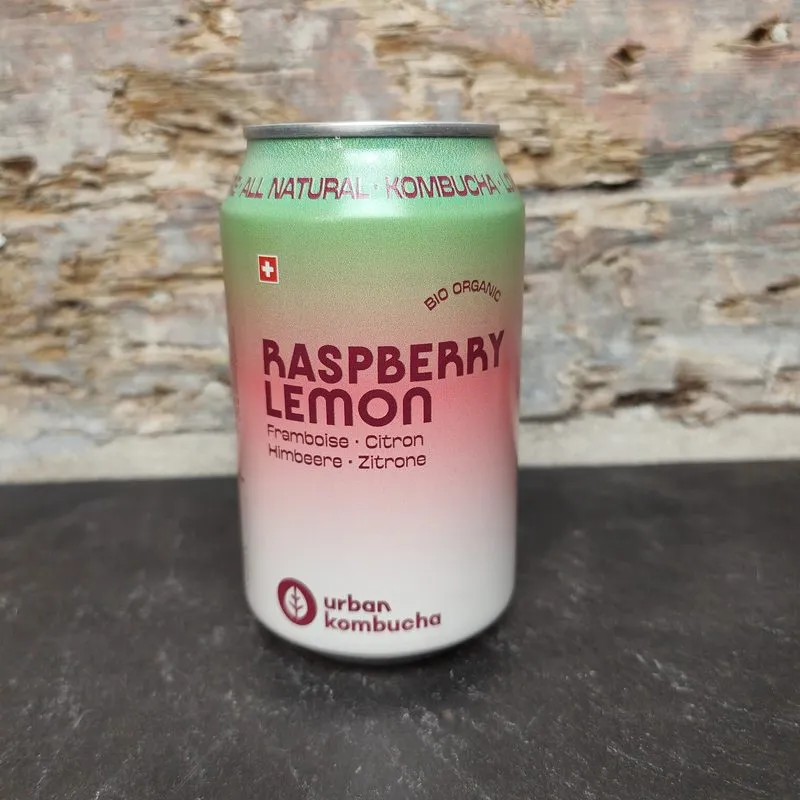 Urban Kombucha Himbeere & Zitrone, Schweiz