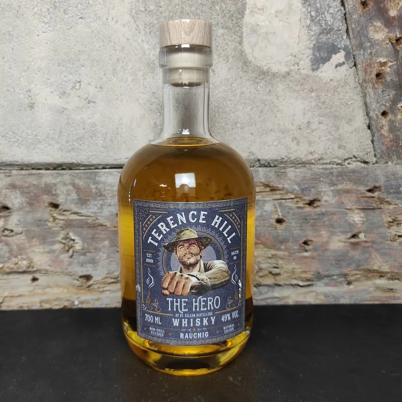 Terence Hill The Hero rauchig blended Whisky, Deutschland